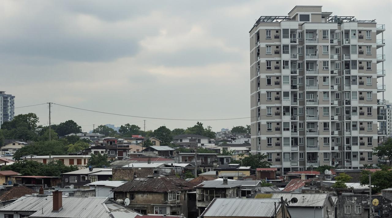 新建公寓与老旧小区对比，住房保障体系深层问题专题封面